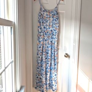 Faherty Leila Jumpsuit in Havanna Bungalow size L